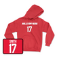 Red Football Hilltoppers Player Hoodie 2 Small / Dalvin Smith | #17