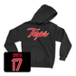 Black Football Tops Hoodie 2 Youth Small / Dalvin Smith | #17