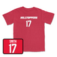 Red Football Hilltoppers Player Tee 2 Medium / Dalvin Smith | #17