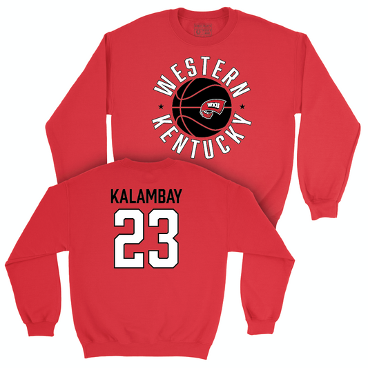 WKU Men's Basketball Red Hardwood Crew - Enoch Kalambay | #23 Small