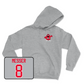 Sport Grey Football Big Red Hoodie 2 Youth Large / Easton Messer | #8