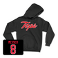 Black Football Tops Hoodie 2 Youth Small / Easton Messer | #8