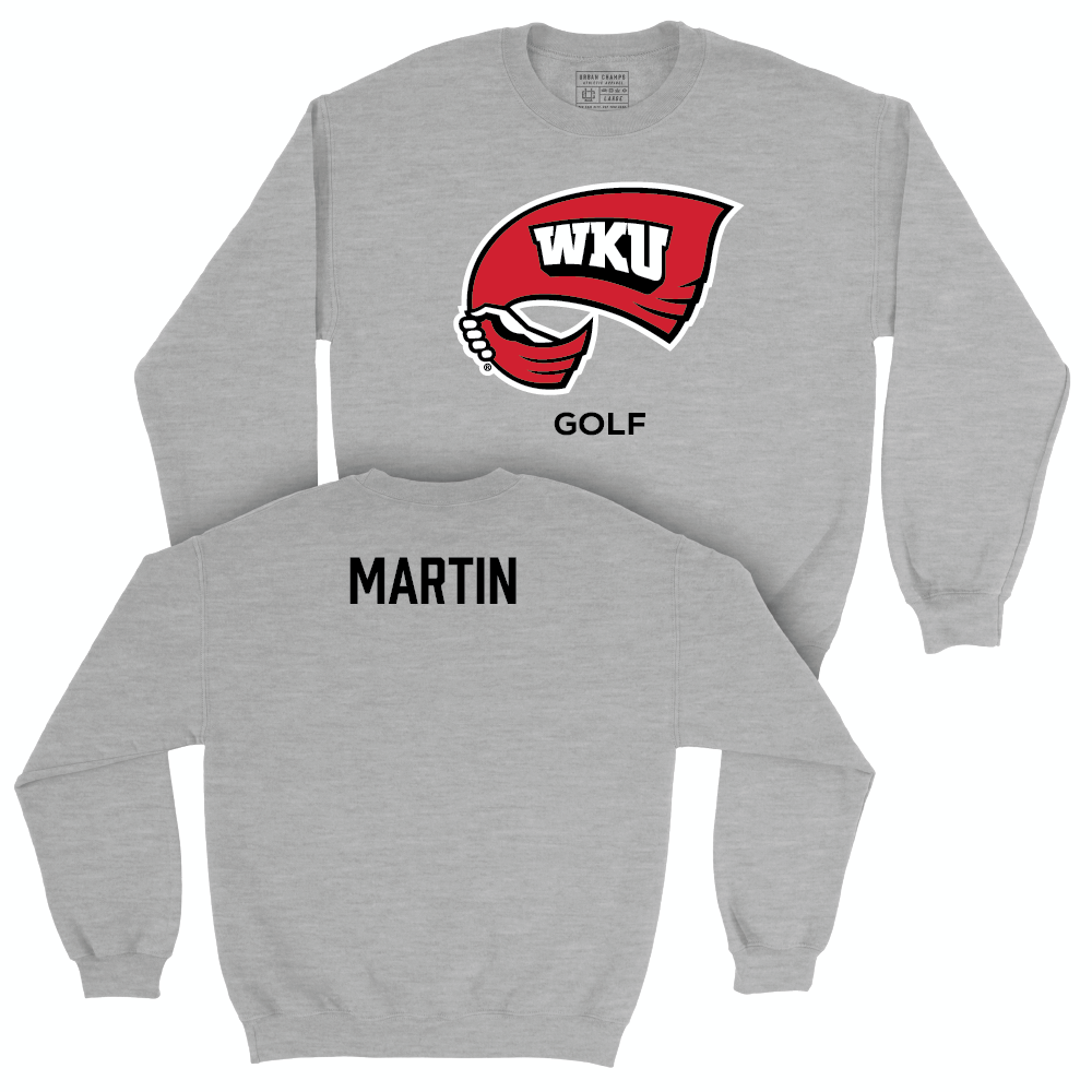 WKU Women's Golf Sport Grey Classic Crew - Faith Martin Small