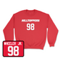 Red Football Hilltoppers Player Crew 3 Small / Hosea Wheeler Jr. | #98