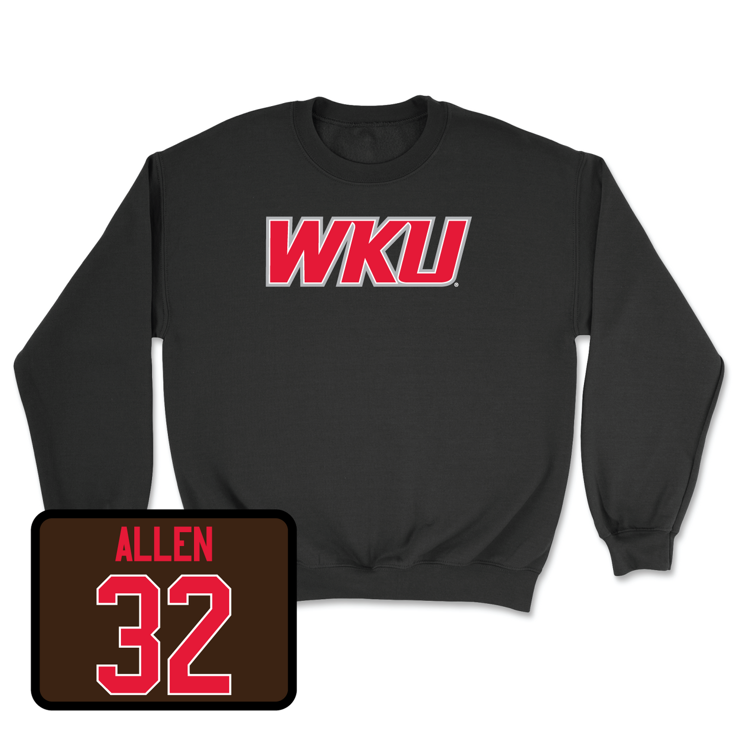 Black Women's Basketball WKU Crew Large / Karris Allen | #32