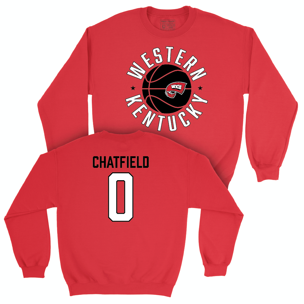 WKU Women's Basketball Red Hardwood Crew - Kenzie Chatfield | #0 Small