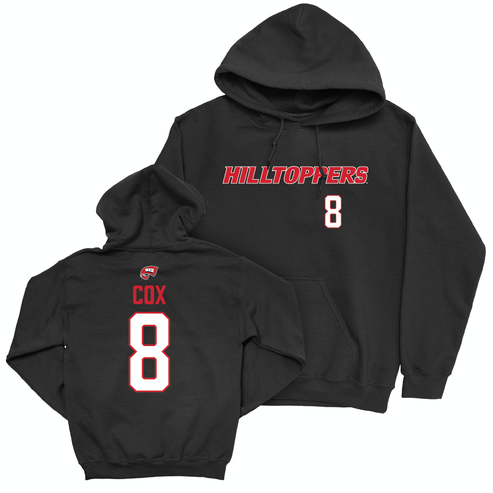 WKU Women's Volleyball Black Hilltoppers Hoodie - Kaylee Cox | #8 Small