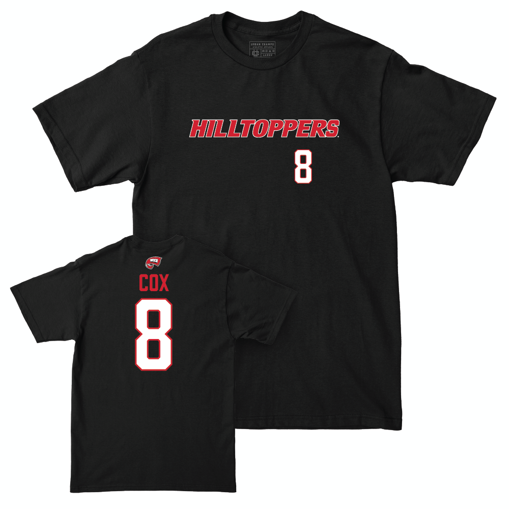 WKU Women's Volleyball Black Hilltoppers Tee - Kaylee Cox | #8 Small