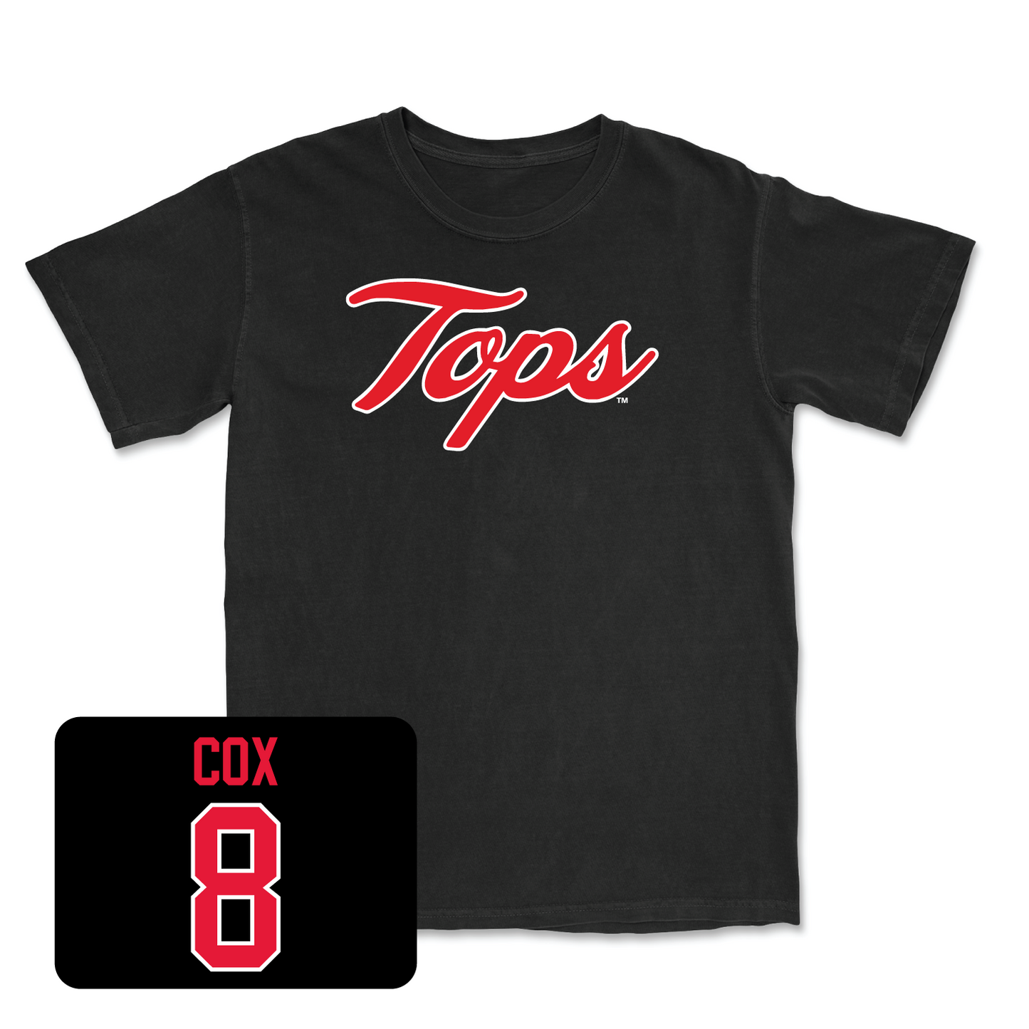 Black Women's Volleyball Tops Tee Small / Kaylee Cox | #8