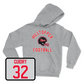 Sport Grey Football Football Helmet Hoodie 4 Youth Small / Kylan Guidry | #32