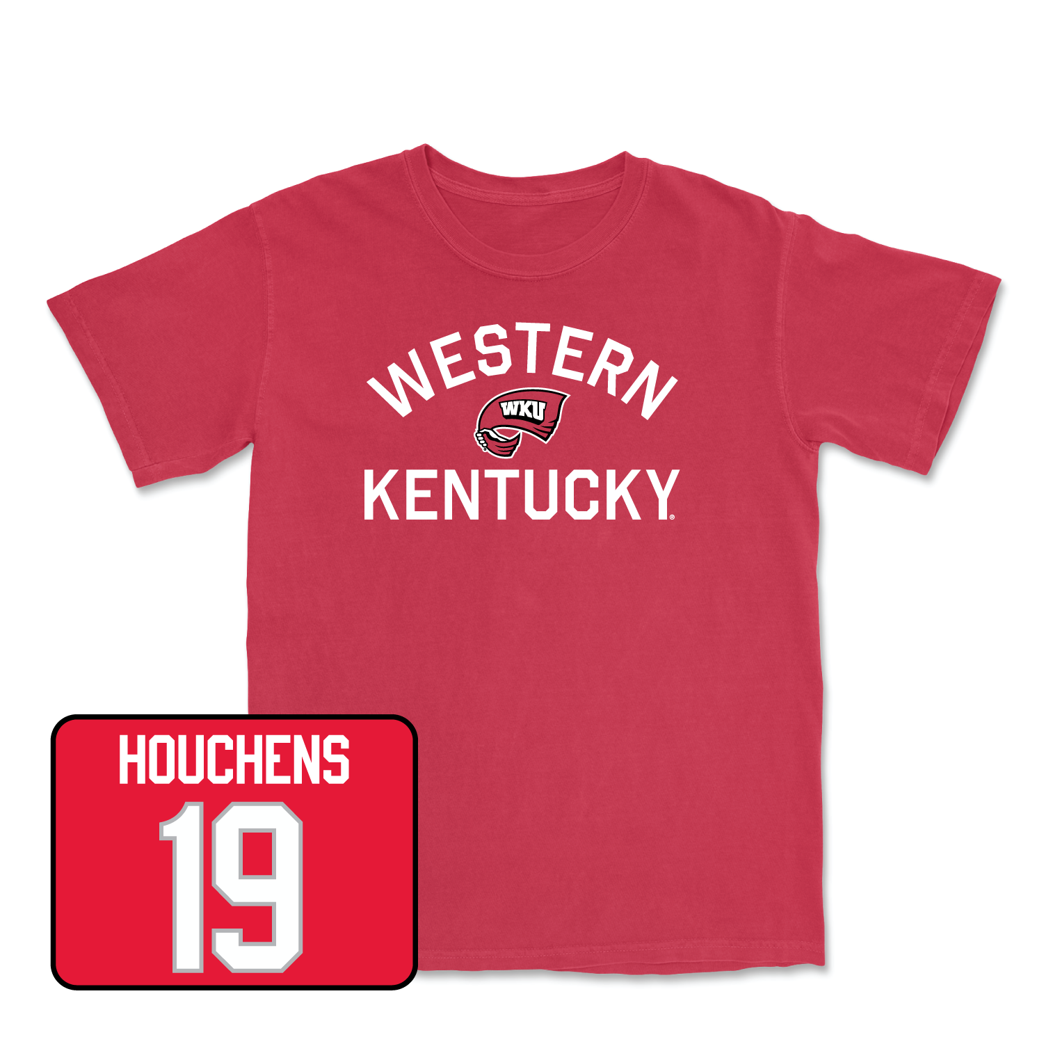 Red Softball Towel Tee Youth Small / Kelsie Houchens | #19