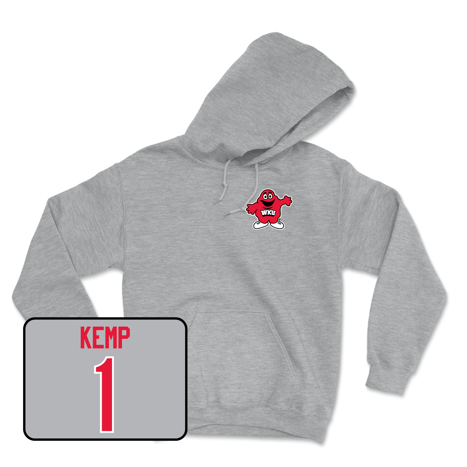 Sport Grey Softball Big Red Hoodie Medium / Kaytlan Kemp | #1