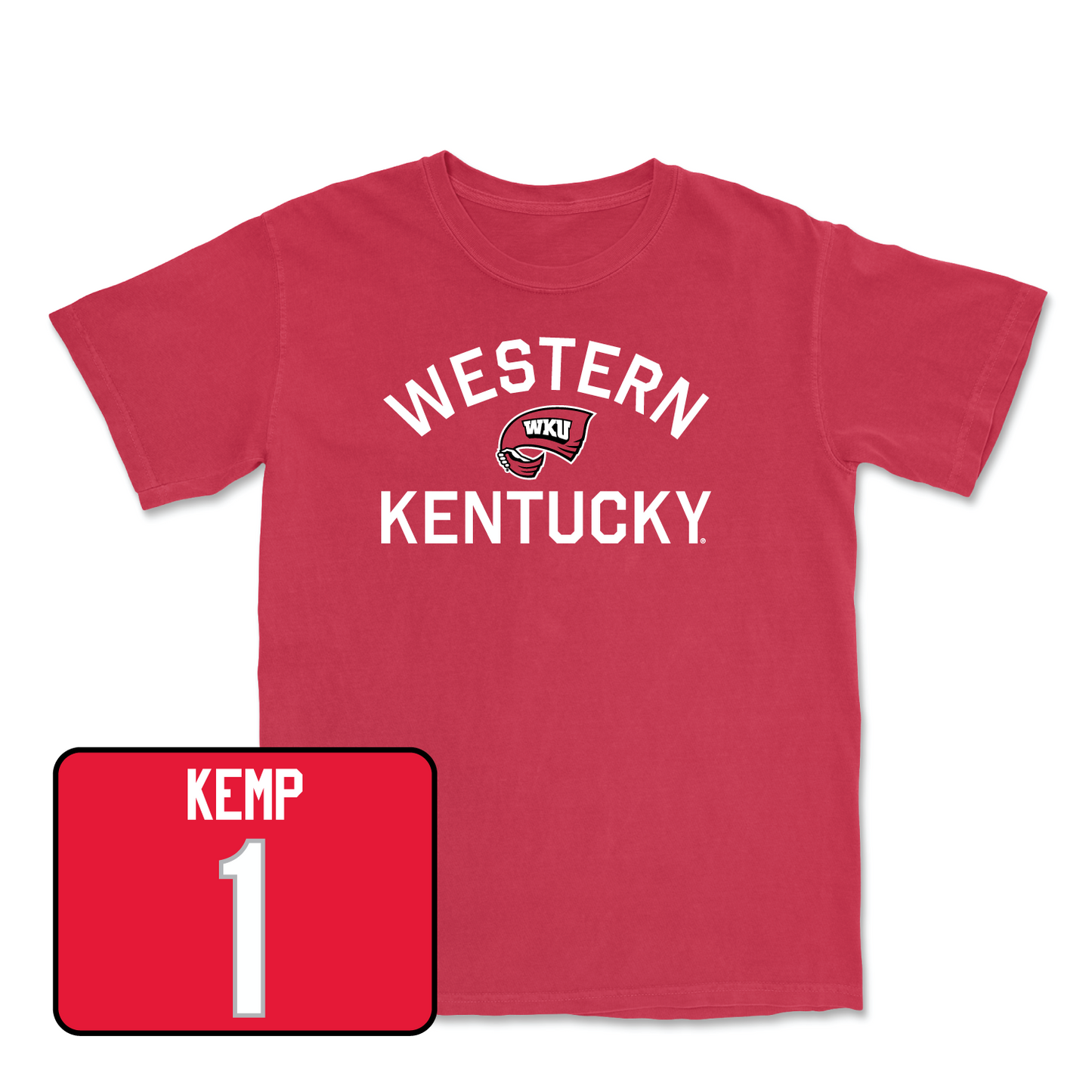 Red Softball Towel Tee Medium / Kaytlan Kemp | #1