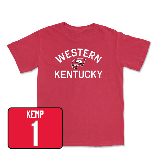 Red Softball Towel Tee Youth Small / Kaytlan Kemp | #1