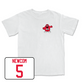 White Women's Soccer Big Red Comfort Colors Tee 2 2X-Large / Kenlee Newcom | #5