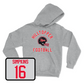 Sport Grey Football Football Helmet Hoodie 4 Youth Large / Kendrick Simpkins | #16
