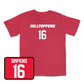 Red Football Hilltoppers Player Tee 4 Youth Medium / Kendrick Simpkins | #16