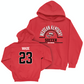 WKU Women's Soccer Red Arch Hoodie - Kendall Wade | #23 Small