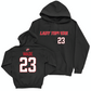 WKU Women's Soccer Black Lady Toppers Hoodie - Kendall Wade | #23 Small