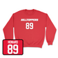 Red Football Hilltoppers Player Crew 5 Large / Lofton Howard | #89