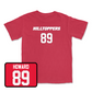 Red Football Hilltoppers Player Tee 5 4X-Large / Lofton Howard | #89