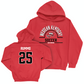WKU Women's Soccer Red Arch Hoodie - Lily Rummo | #25 Small