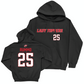 WKU Women's Soccer Black Lady Toppers Hoodie - Lily Rummo | #25 Small