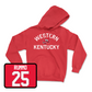 Red Women's Soccer Towel Hoodie 2 4X-Large / Lily Rummo | #25