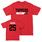 WKU Women's Soccer Red Staple Tee - Lily Rummo | #25 Small