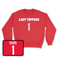 Red Women's Soccer Lady Toppers Player Crew 2 2X-Large / Maddie Davis | #1