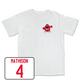White Football Big Red Comfort Colors Tee 5 Small / Michael Mathison | #4