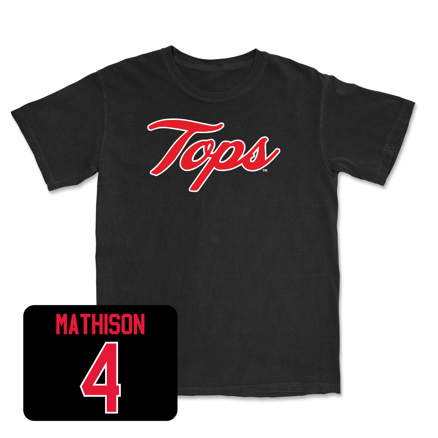 Black Football Tops Tee 5 Youth Small / Michael Mathison | #4