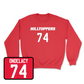 Red Football Hilltoppers Player Crew 5 Small / Michael Ondelacy | #74