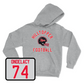 Sport Grey Football Football Helmet Hoodie 5 Youth Small / Michael Ondelacy | #74