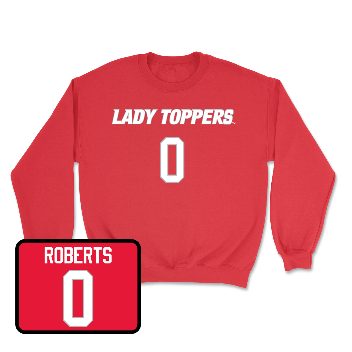 Red Women's Soccer Lady Toppers Player Crew 2 3X-Large / Mia Roberts | #0