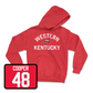 Red Football Towel Hoodie 6 Youth Small / Niko Cooper | #48