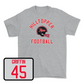 Sport Grey Football Football Helmet Tee 6 Youth Large / Nathan Griffin | #45