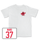 White Football Big Red Comfort Colors Tee 6 4X-Large / Nazir Ward | #37