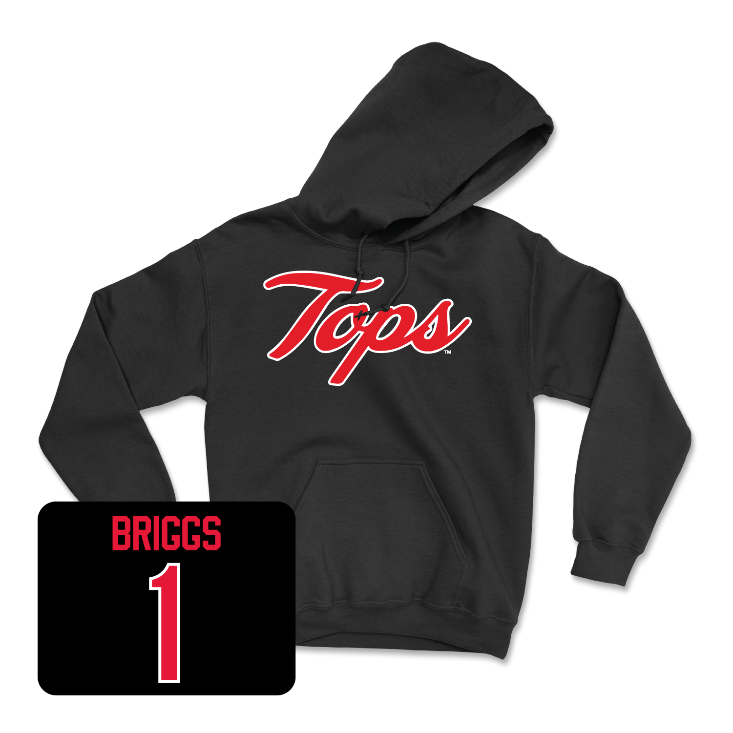 Black Women's Volleyball Tops Hoodie Large / Paige Briggs | #1
