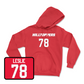 Red Football Hilltoppers Player Hoodie 6 Medium / Quantavious Leslie | #78