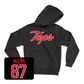 Black Football Tops Hoodie 6 Youth Small / River Helms | #87