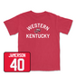 Red Football Towel Tee 6 Youth Small / Reid Jamerson | #40