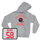 Sport Grey Football Football Helmet Hoodie 7 Small / Tyrese Black | #58