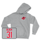Sport Grey Men's Basketball Big Red Hoodie Youth Small / Tyler Olden | #31