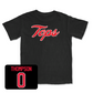 Black Football Tops Tee 7 Youth Large / Terrion Thompson | #0