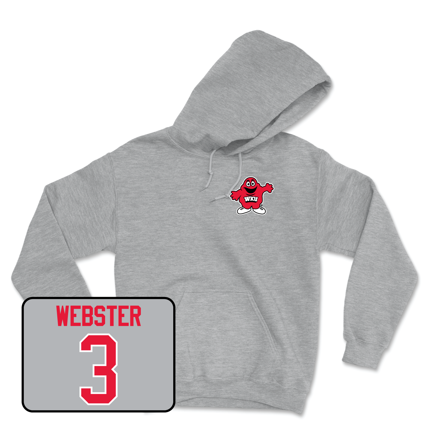 Sport Grey Softball Big Red Hoodie 4X-Large / TJ Webster | #3