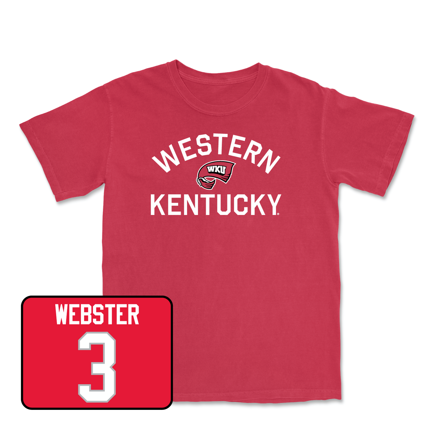 Red Softball Towel Tee X-Large / TJ Webster | #3