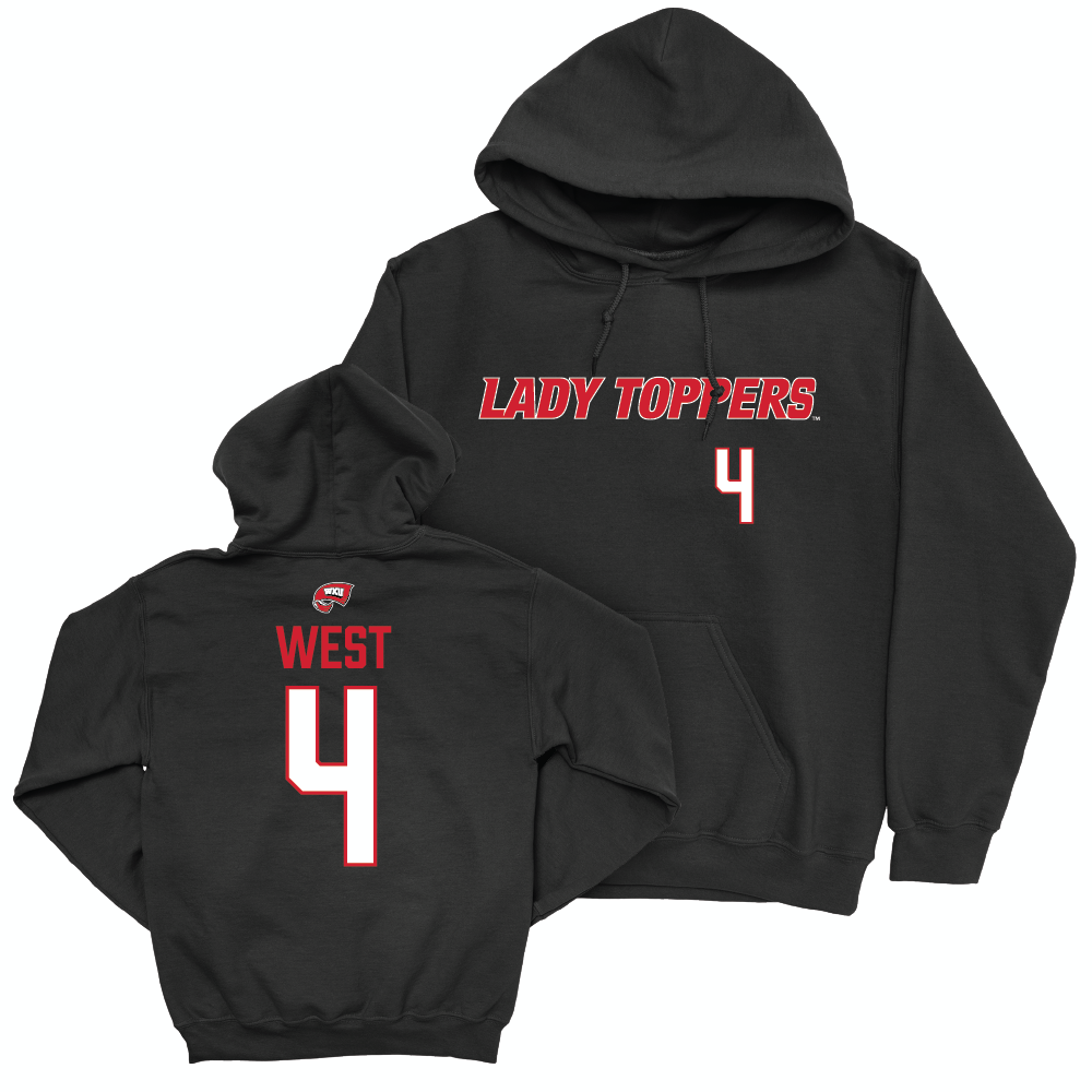 WKU Women's Basketball Black Lady Toppers Hoodie  - Caleigh-Rose West