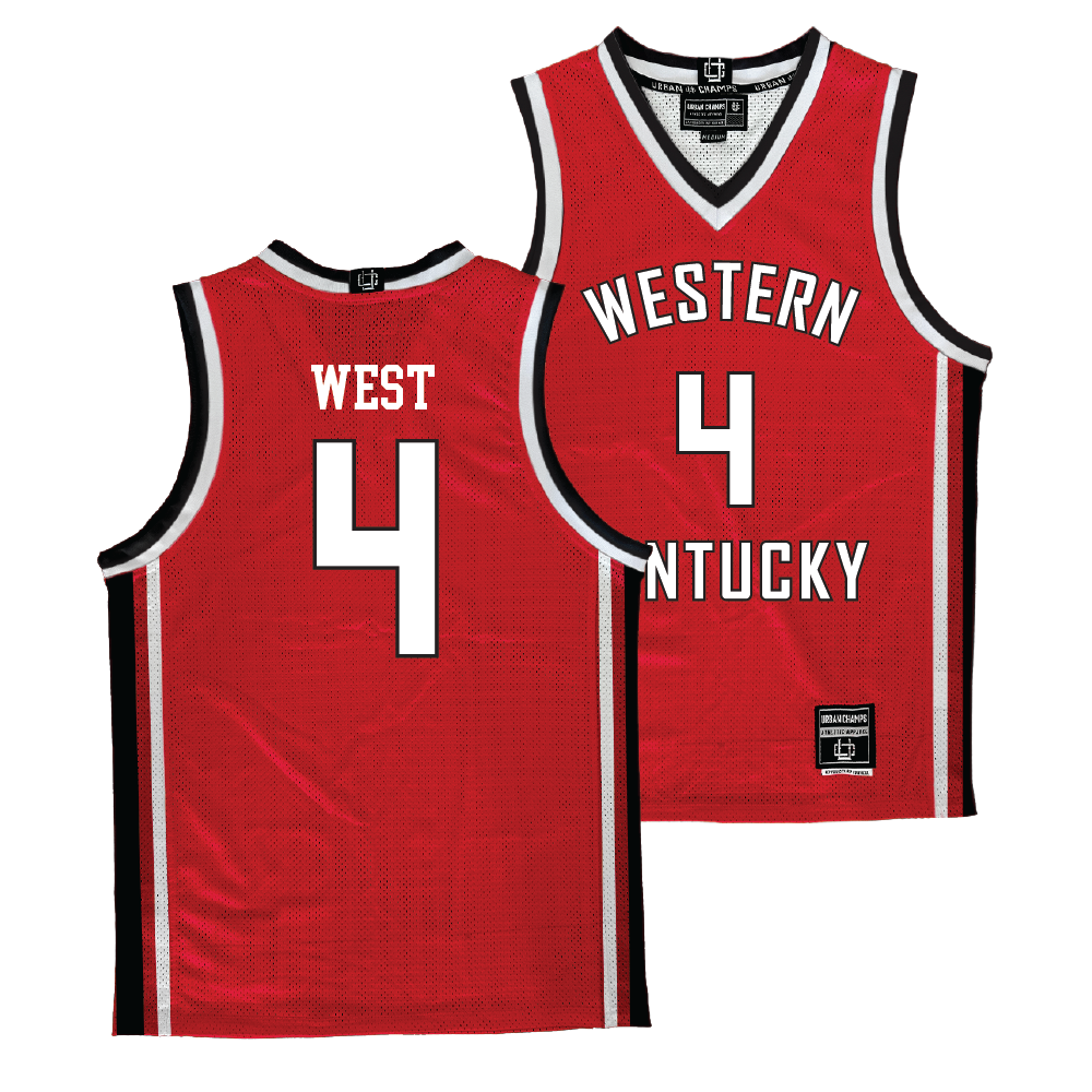 WKU Women's Red Basketball Jersey   - Caleigh-Rose West