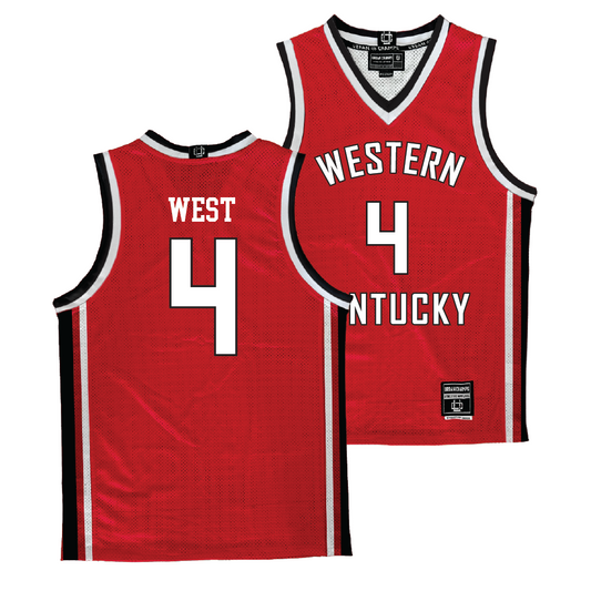 WKU Women's Red Basketball Jersey   - Caleigh-Rose West